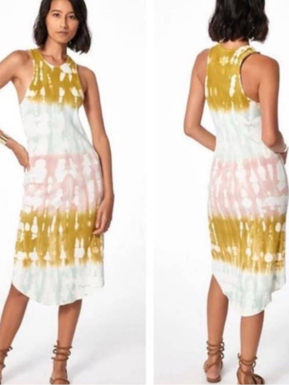 Young Fabulous & Broke Tie-Dye Midi Dress